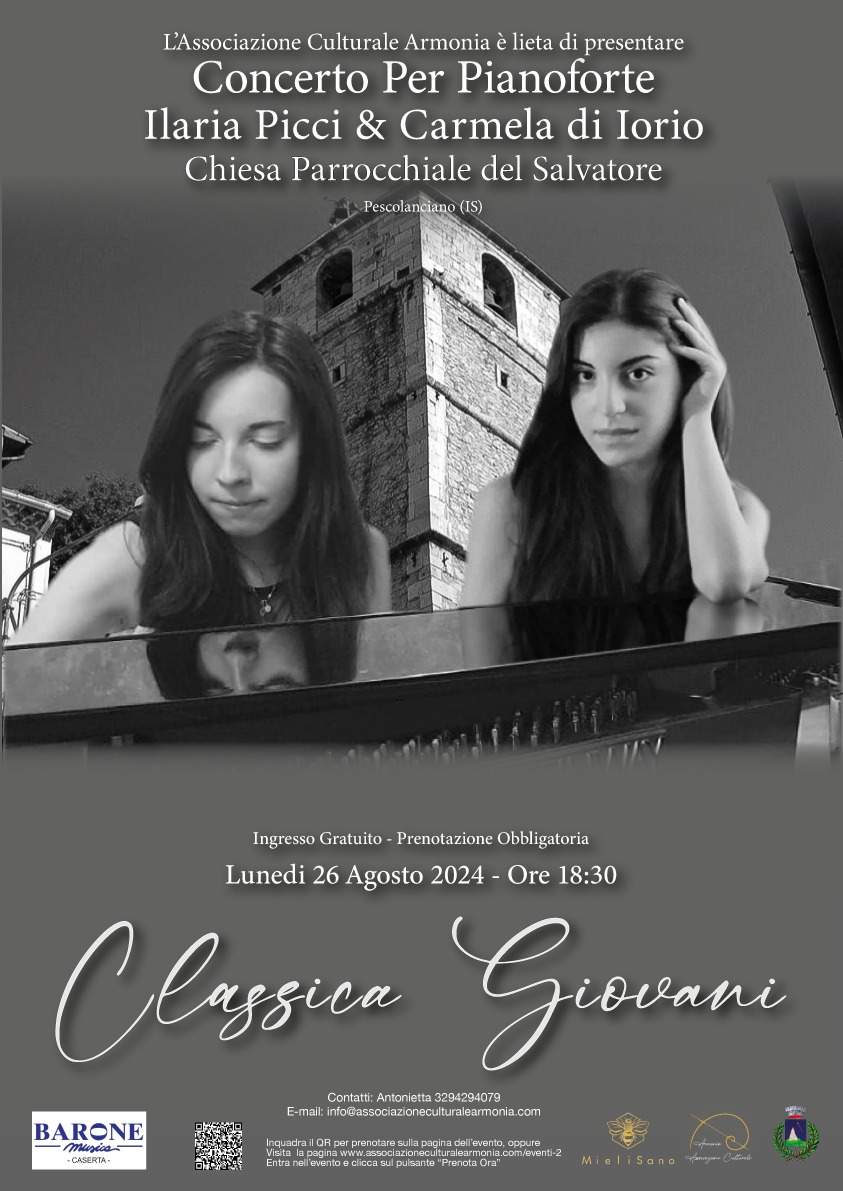 Classica Giovani - Concerto di Musica Classica per Pianoforte