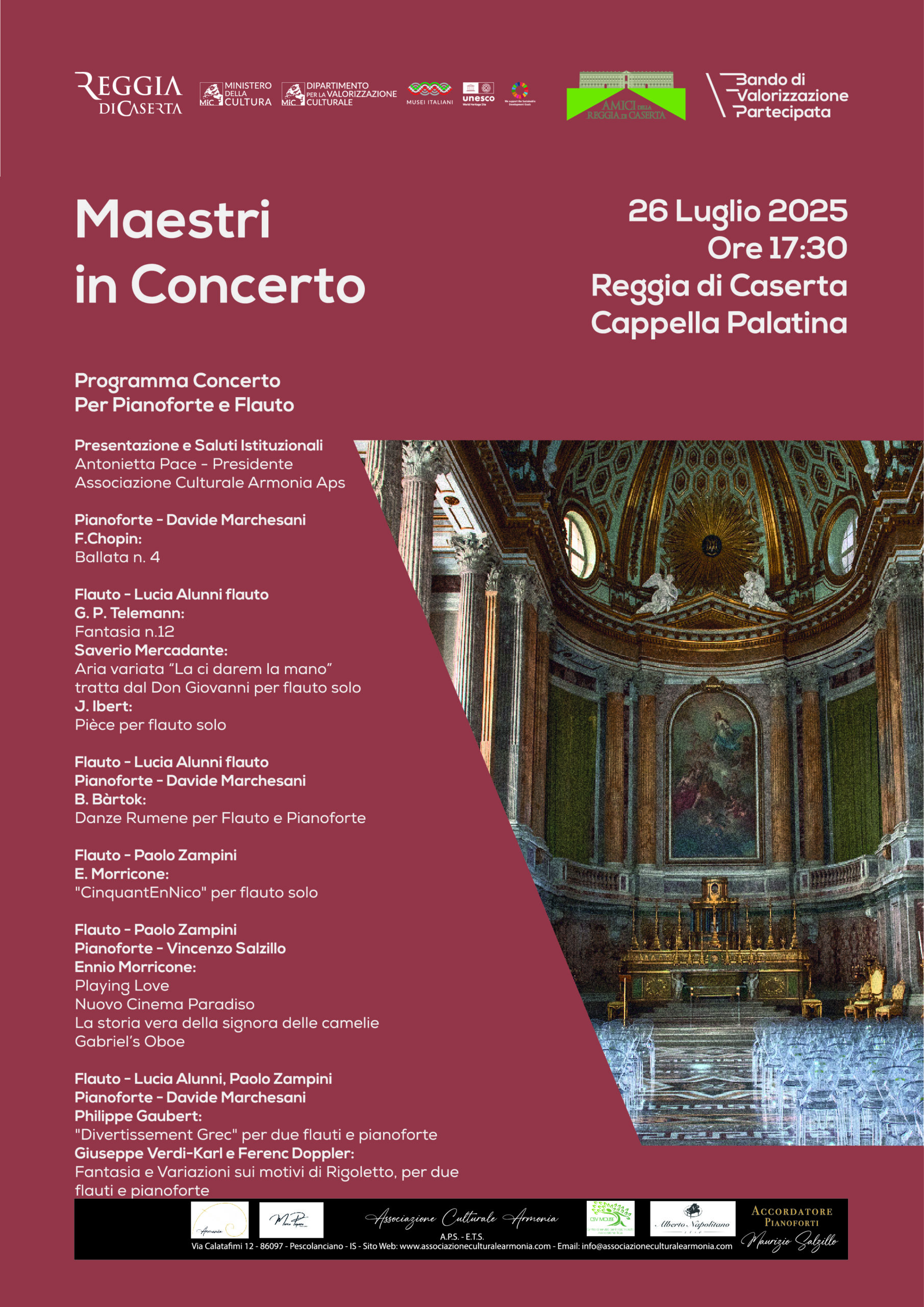 Maestri in Concerto - Cappella Palatina - Reggia di Caserta